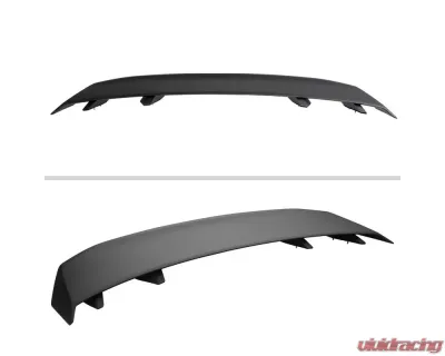 Spec-D Matte Black 4-Pedestal Style Rear Trunk Spoiler Wing Ford Mustang 2010-2014 - SPL-MST10PD-RS