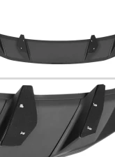 Spec-D Matte Black 4-Pedestal Style Rear Trunk Spoiler Wing Ford Mustang 2010-2014                                     - SPL-MST10PD-RS - Image 8