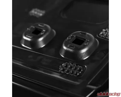 Spec-D Glossy Black ABS Rear Trunk Decklid Panel Ford Mustang 2015-2022 - SPL-MST15DCK-BN
