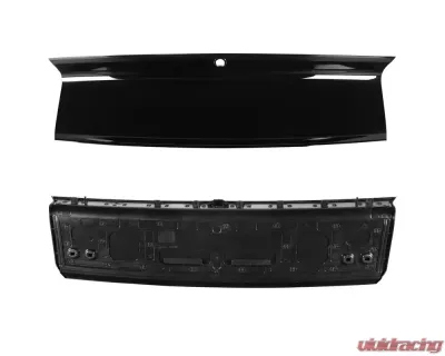 Spec-D Glossy Black ABS Rear Trunk Decklid Panel Ford Mustang 2015-2022 - SPL-MST15DCK-BN