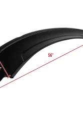 Spec-D Matte Black GT350 Track Style 1pc Rear Spoiler Ford Mustang 2015-2022                                     - SPL-MST15JMGT-BN - Image 2