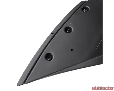 Spec-D Matte Black ABS GT350R Style 4pc Rear Spoiler Wing Ford Mustang 2015-2022 - SPL-MST15JMGT4-4C