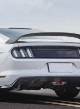 Spec-D Matte Black ABS GT350R Style 4pc Rear Spoiler Wing Ford Mustang 2015-2022                                     - SPL-MST15JMGT4-4C - Image 10