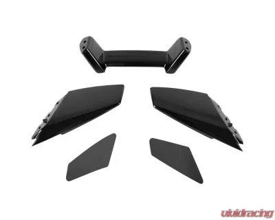 Spec-D Glossy Black GT500 Style Rear Trunk Spoiler Kit Ford Mustang 2015-2022 - SPL-MST18GBGT-BN