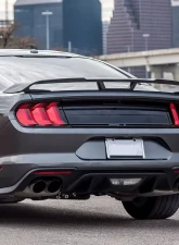 Spec-D Glossy Black GT500 Style Rear Trunk Spoiler Kit Ford Mustang 2015-2022                                     - SPL-MST18GBGT-BN - Image 9