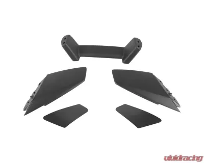 Spec-D Matte Black GT500 Style Rear Trunk Spoiler Kit Ford Mustang 2015-2022 - SPL-MST18JMGT-BN