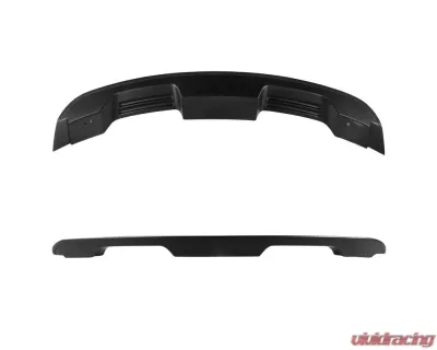 Spec-D Matte Black GT500 Style Rear Trunk Spoiler Kit Ford Mustang 2015-2022 - SPL-MST18JMGT-BN