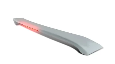 Spec-D Grey Primer ABS Factory Style Rear Trunk Spoiler w/ LED Brake Light Mazda 6 2003-2008                                     - SPL-MZ603ABSLED-HD - Image 10