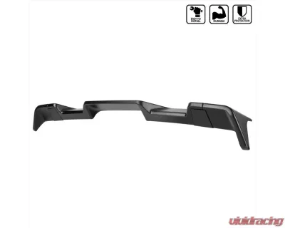 Spec-D Matte Black ABS Rear Roof Truck Spoiler Wing Kit Dodge RAM 1500 2013-2018 - SPL-RAM1315BK-KH