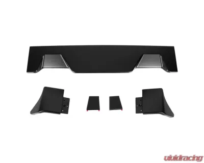Spec-D Matte Black ABS Rear Roof Truck Spoiler Wing Kit Dodge RAM 1500 2013-2018 - SPL-RAM1315BK-KH