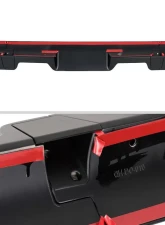 Spec-D Matte Black ABS Rear Roof Truck Spoiler Wing Kit Dodge RAM 1500 2013-2018                                     - SPL-RAM1315BK-KH - Image 6