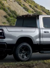 Spec-D Matte Black ABS Rear Roof Truck Spoiler Wing Kit Dodge RAM 1500 2013-2018                                     - SPL-RAM1315BK-KH - Image 9
