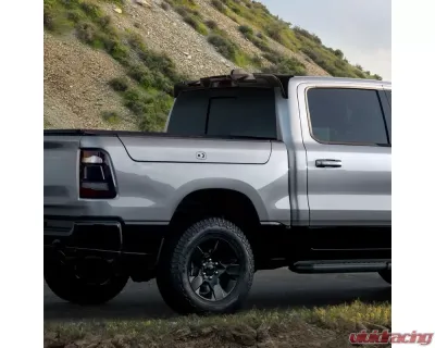 Spec-D Matte Black ABS Rear Roof Truck Spoiler Wing Kit Dodge RAM 1500 2013-2018 - SPL-RAM1315BK-KH