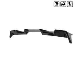 Spec-D Glossy Black ABS Rear Roof Truck Spoiler Wing Kit Dodge RAM 1500 2013-2018