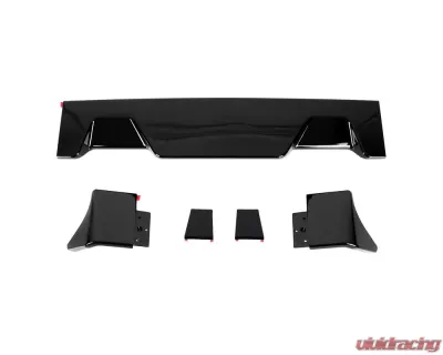 Spec-D Glossy Black ABS Rear Roof Truck Spoiler Wing Kit Dodge RAM 1500 2013-2018 - SPL-RAM1315GB-KH