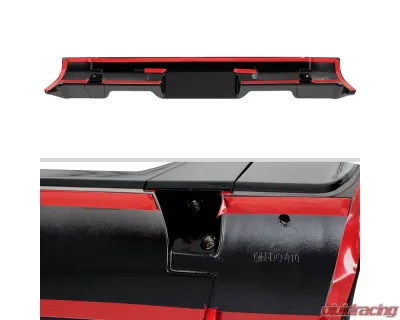 Spec-D Glossy Black ABS Rear Roof Truck Spoiler Wing Kit Dodge RAM 1500 2013-2018 - SPL-RAM1315GB-KH