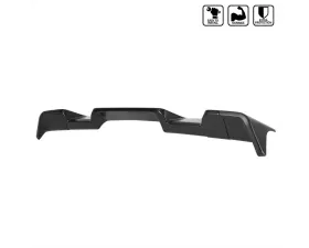 Spec-D Matte Black ABS Rear Roof Truck Spoiler Wing Kit Dodge RAM 1500 2019-2021
