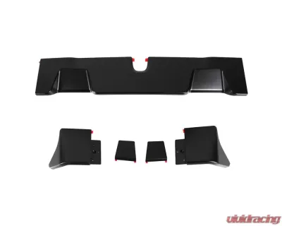 Spec-D Matte Black ABS Rear Roof Truck Spoiler Wing Kit Dodge RAM 1500 2019-2021 - SPL-RAM1915BK-KH