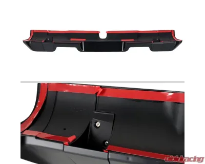 Spec-D Matte Black ABS Rear Roof Truck Spoiler Wing Kit Dodge RAM 1500 2019-2021 - SPL-RAM1915BK-KH
