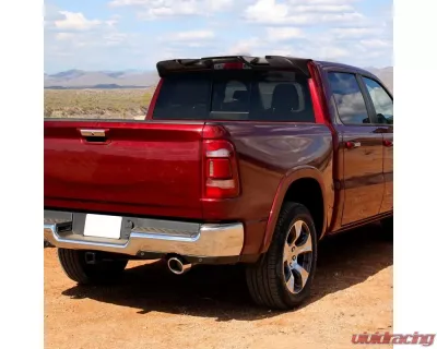 Spec-D Matte Black ABS Rear Roof Truck Spoiler Wing Kit Dodge RAM 1500 2019-2021 - SPL-RAM1915BK-KH