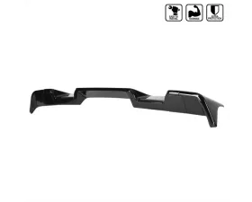 Spec-D Glossy Black ABS Rear Roof Truck Spoiler Wing Kit Dodge RAM 1500 2019-2021