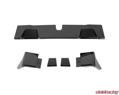 Spec-D Glossy Black ABS Rear Roof Truck Spoiler Wing Kit Dodge RAM 1500 2019-2021 - SPL-RAM1915GB-KH