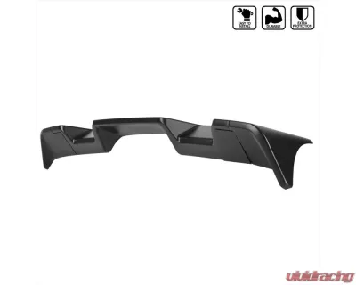 Spec-D Matte Black ABS Rear Roof Truck Spoiler Wing Kit GMC Sierra 2008-2014 - SPL-SIE0825BK-KH