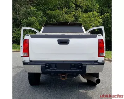 Spec-D Matte Black ABS Rear Roof Truck Spoiler Wing Kit GMC Sierra 2008-2014 - SPL-SIE0825BK-KH