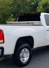 Spec-D Matte Black ABS Rear Roof Truck Spoiler Wing Kit GMC Sierra 2008-2014                                     - SPL-SIE0825BK-KH - Image 9