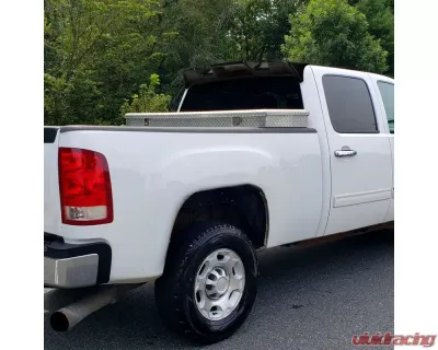 Spec-D Matte Black ABS Rear Roof Truck Spoiler Wing Kit GMC Sierra 2008-2014 - SPL-SIE0825BK-KH