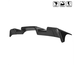 Spec-D Matte Black ABS Rear Roof Truck Spoiler Wing Kit GMC Sierra 2014-2017