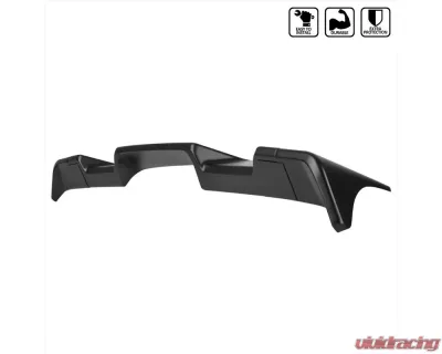 Spec-D Matte Black ABS Rear Roof Truck Spoiler Wing Kit GMC Sierra 2014-2017 - SPL-SIE1415BK-KH