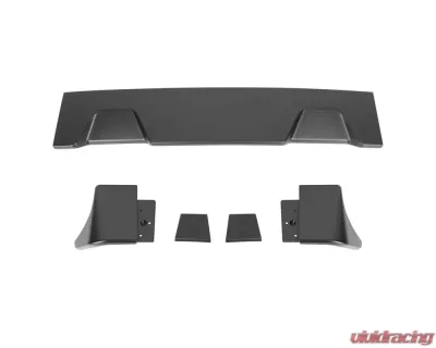 Spec-D Matte Black ABS Rear Roof Truck Spoiler Wing Kit GMC Sierra 2014-2017 - SPL-SIE1415BK-KH