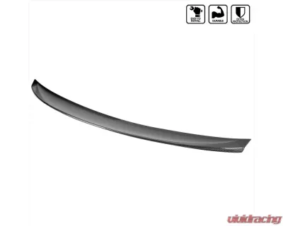 Spec-D Carbon Fiber w/ Glossy Black Finish VT Style Spoiler Lid Kia Stinger 2018-2021 - SPL-STG18CF-PQ