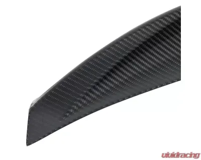 Spec-D Carbon Fiber w/ Glossy Black Finish VT Style Spoiler Lid Kia Stinger 2018-2021 - SPL-STG18CF-PQ
