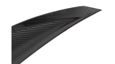 Spec-D VT Style Spoiler Lid (Carbon Fiber w/ Glossy Black Finish) Kia Stinger 2018-2021                                     - SPL-STG18CF-PQ - Image 5