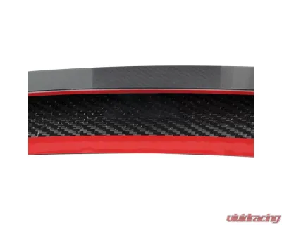 Spec-D Carbon Fiber w/ Glossy Black Finish VT Style Spoiler Lid Kia Stinger 2018-2021 - SPL-STG18CF-PQ
