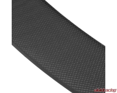 Spec-D Carbon Fiber w/ Glossy Black Finish Factory Style Rear Trunk Spoiler Tesla Model 3 2017-2020 - SPL-TSLA317CF-AK
