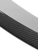 Spec-D Carbon Fiber w/ Glossy Black Finish Factory Style Rear Trunk Spoiler Tesla Model 3 2017-2020                                     - SPL-TSLA317CF-AK - Image 6
