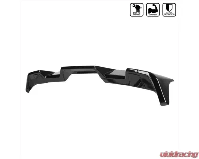 Spec-D Glossy Black ABS Rear Roof Truck Spoiler Wing Kit Toyota Tundra 2007-2013 - SPL-TUN07GB-KH