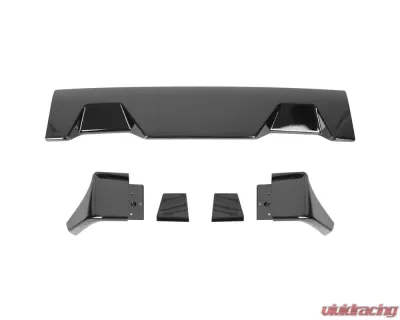 Spec-D Glossy Black ABS Rear Roof Truck Spoiler Wing Kit Toyota Tundra 2007-2013 - SPL-TUN07GB-KH