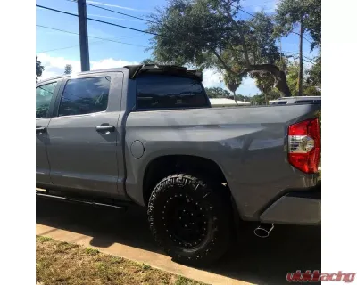 Spec-D Glossy Black ABS Rear Roof Truck Spoiler Wing Kit Toyota Tundra 2007-2013 - SPL-TUN07GB-KH