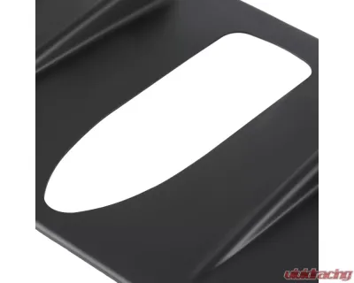 Spec-D Matte Black ABS Shark Fin Style Rear Roof Spoiler/Vortex Generator Subaru WRX | STI 2015-2021 - SPL-WRX15BB-ABS