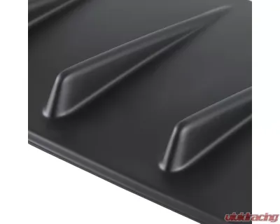Spec-D Matte Black ABS Shark Fin Style Rear Roof Spoiler/Vortex Generator Subaru WRX | STI 2015-2021 - SPL-WRX15BB-ABS