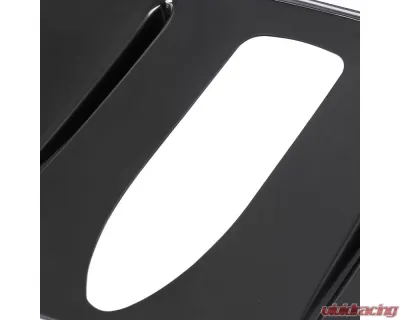 Spec-D Matte Black ABS Shark Fin Style Rear Roof Spoiler/Vortex Generator Subaru WRX | STI 2015-2021 - SPL-WRX15BB-ABS