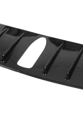 Spec-D Glossy Black ABS Shark Fin Style Rear Roof Spoiler/Vortex Generator Subaru WRX | STI 2015-2021                                     - SPL-WRX15GB-ABS - Image 5