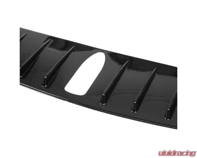 Spec-D Glossy Black ABS Shark Fin Style Rear Roof Spoiler/Vortex Generator Subaru WRX | STI 2015-2021 - SPL-WRX15GB-ABS