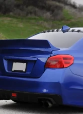 Spec-D Glossy Black ABS Shark Fin Style Rear Roof Spoiler/Vortex Generator Subaru WRX | STI 2015-2021                                     - SPL-WRX15GB-ABS - Image 10