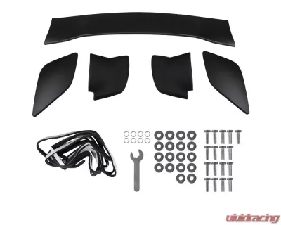 Spec-D Matte Black ABS Factory STI Style Rear Spoiler Wing Subaru WRX | STI 2015-2021 - SPL-WRX15JMSTI-4C