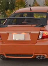 Spec-D Matte Black ABS Factory STI Style Rear Spoiler Wing Subaru WRX | STI 2015-2021                                     - SPL-WRX15JMSTI-4C - Image 10
